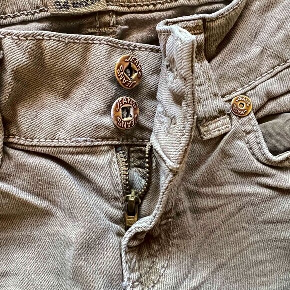 Zara Trafaluc TRF 'Denim Rules' BNWT Skinny Women's Jean Size 2 Tan - Picture 7 of 13